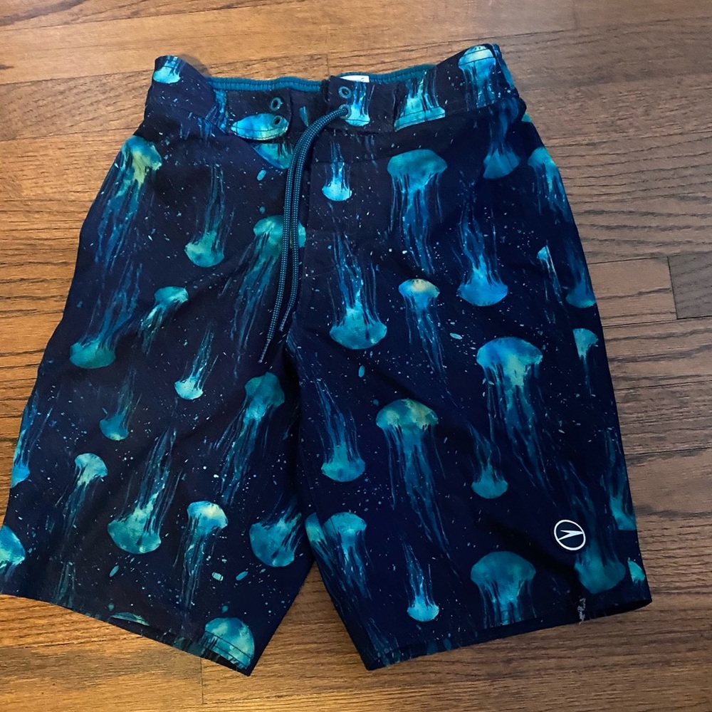 Boys Speedo Swim Trunks with Jellyfish